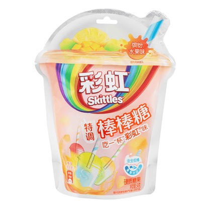Skittles Lollipop Mixed Fruit Flavor 54g