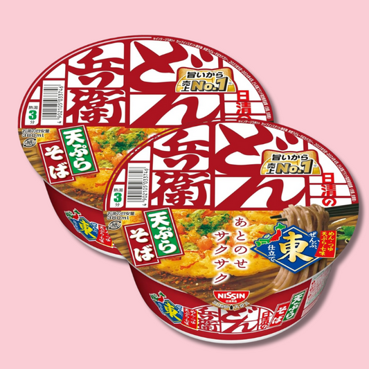 Instant Soba Noodle Dombei Tempura Soba 100g (NISSIN)