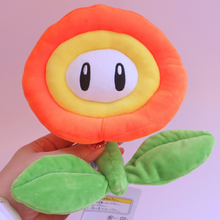 Kosebamse Super Mario Fire Flower