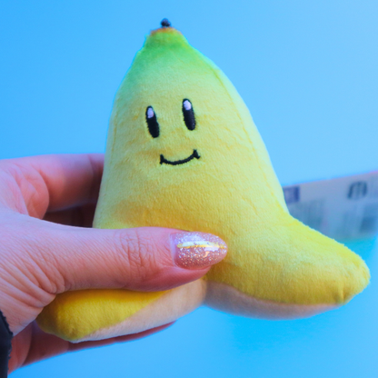 Mario Cart Mocchi Ball Chain Mascot Banana (Takara Tomy A.R.T.S)