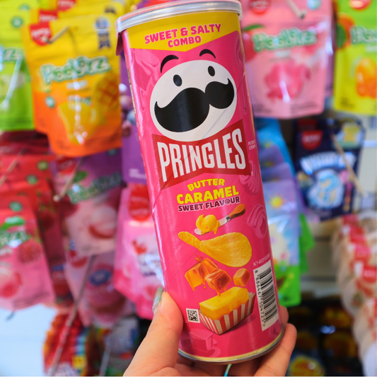 Pringles Butter Caramel Sweet Flavor 110g (PRINGLES)