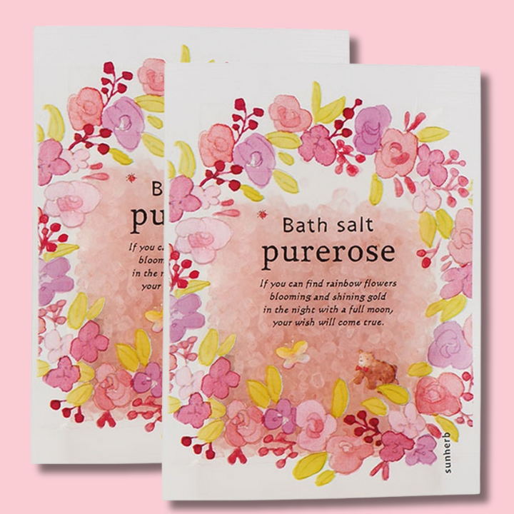 Sunherb Bath Salt Pure Rose 35g
