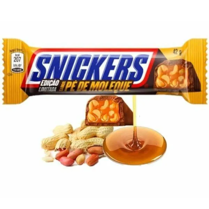 Snickers Pé de Moleque 42g (MARS) DATOVARE
