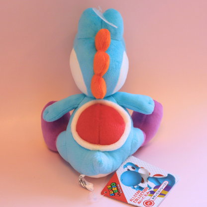 Super Mario All-Star Collection Plushie Light Blue Yoshi 20cm (SANEI)
