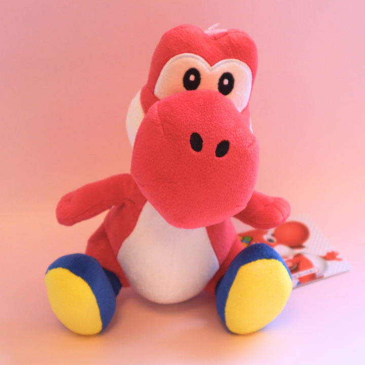 Super Mario All-Star Collection Plushie Red Yoshi 20cm (SANEI)