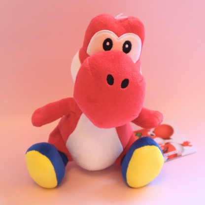 Super Mario All-Star Collection Plushie Red Yoshi 20cm (SANEI)