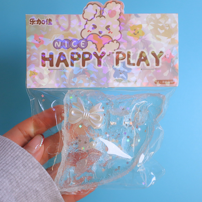 Taba Squishy Transparent Waffle