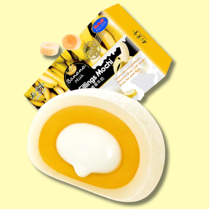 Double Filling Mochi Banan 180g (BAMBOO HOUSE) DATOVARE