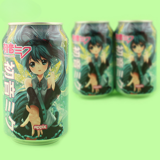Hatsune Miku Soda Apple Flavour 330ml (KAWAJI)