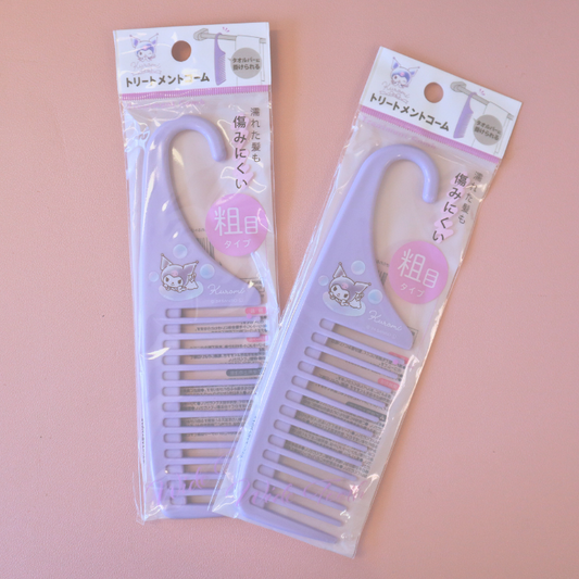 Sanrio Kuromi Hair Treatment Comb Wide Teeth (FRIEND)