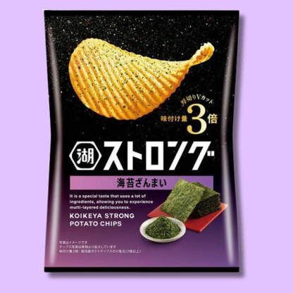 Strong Potato Chips Seaweed 53g (KOIKEYA)