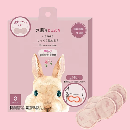 Scented Self-Heating Warm Patch for Stomack 3pc