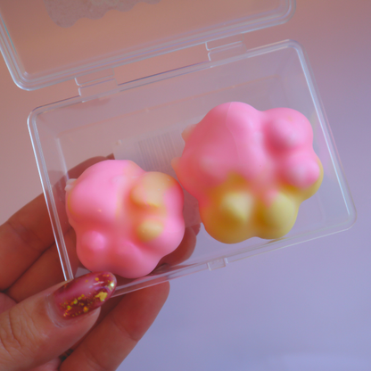 Wax Squishy Crackle Crispy Choco Cat Paw