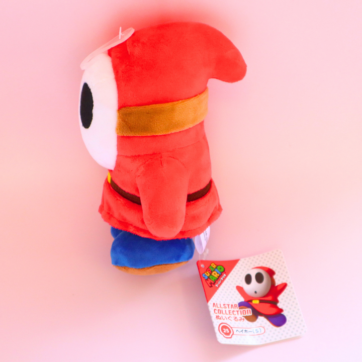 Super Mario All-Star Collection Plushie Shy Guy 16cm (SANEI)