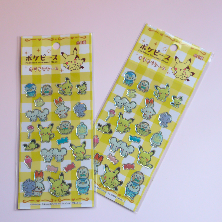Sticker Sheet Pokémon Poképeace Kirakira (Pokémon)