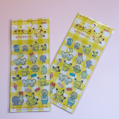 Sticker Sheet Pokémon Poképeace Kirakira (Pokémon)