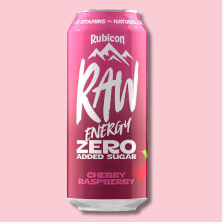 RAW Energy Cherry Raspberry 500ml (RUBICON)