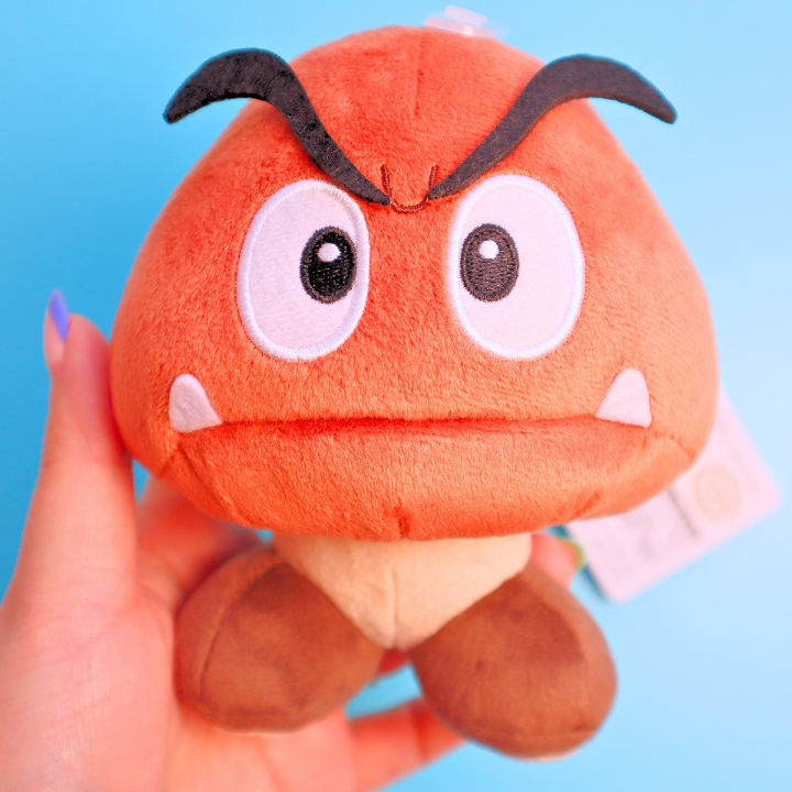 Super Mario All-Star Collection Plushie Goomba 14cm (SANEI)