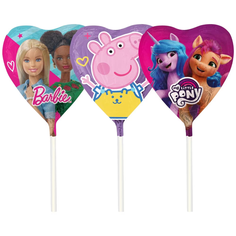 Milk Chocolate Lollipops 22g (KINNERTON)