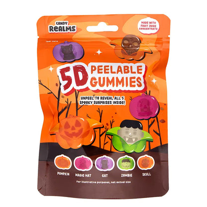 5D Peelable Halloween Gummies 60g (CANDY REALMS)
