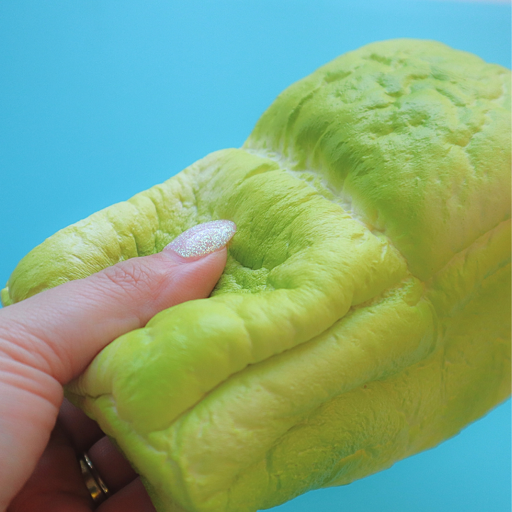Jumbo Squishy Thick Matcha Toast 15cm