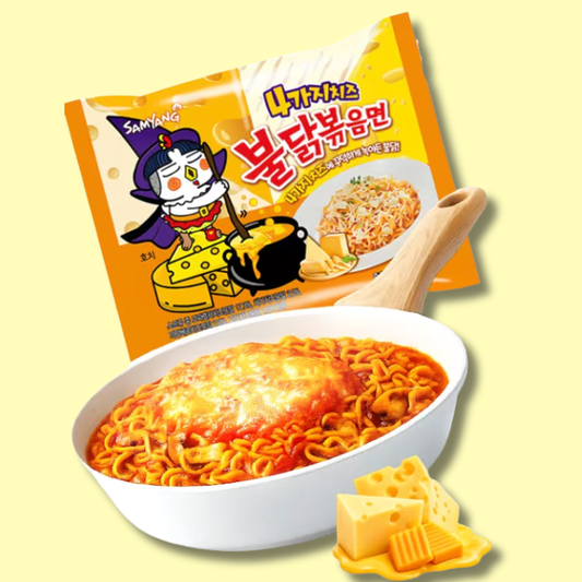Buldak Hot Chicken Quattro Cheese 145g (SAMYANG)