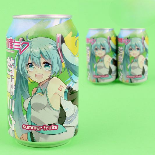 Hatsune Miku Soda Summer Fruits Flavour 330ml (KAWAJI)
