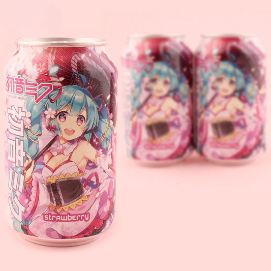 Hatsune Miku Soda Strawberry Flavour 330ml (KAWAJI)