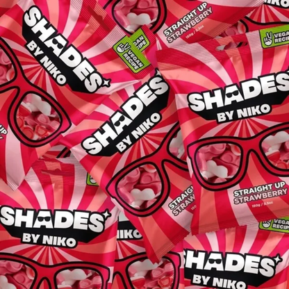 Shades By Niko Straight up Strawberry 150g