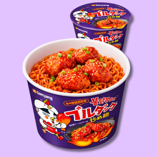 Big Cup Buldak Hot Chicken Stir-Fried Noodles Yangnyeom Chicken 115g (SAMYANG) DATOVARE