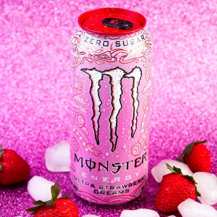 Monster Energy Drink Zero Ultra Strawberry Dreams  500ml