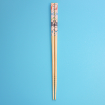 Japansk Spisepinner My Neighbor Totoro White 21cm (SKATER)