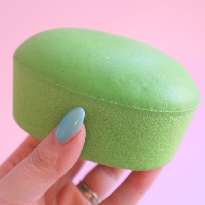 Squishy Matcha Cheesecake