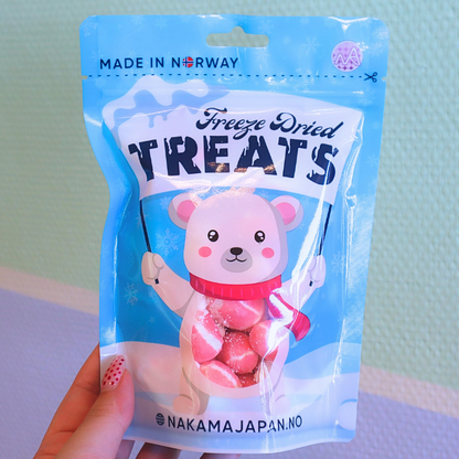 Freeze Dried Kastanjer Bubblegum 100g