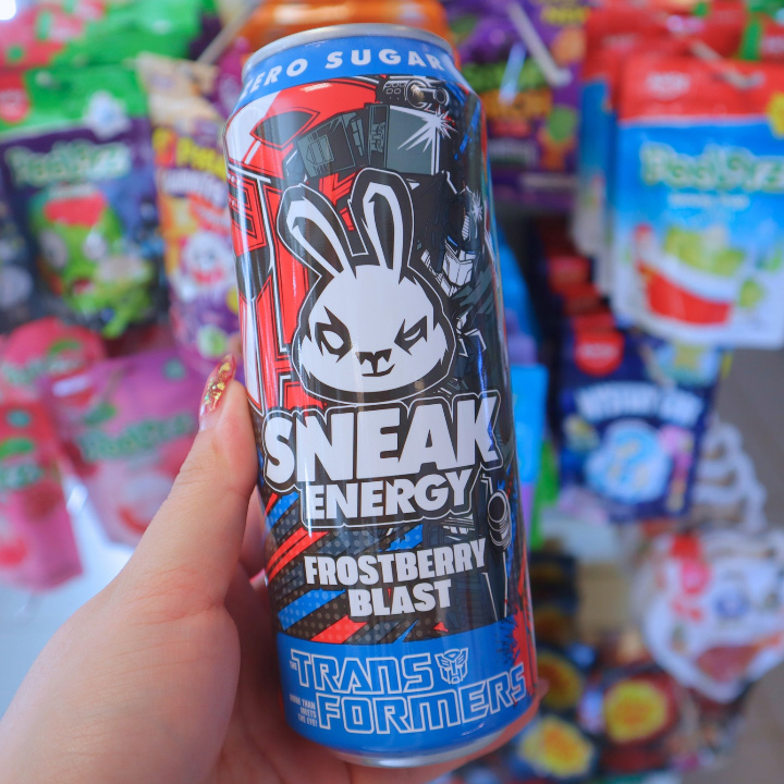 Sneak x Transformers Frostberry Blast Energy Drink 500ml