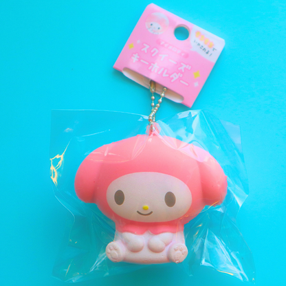 Licensed Sanrio Squishy Keychain My Melody (CUTE MODEL)