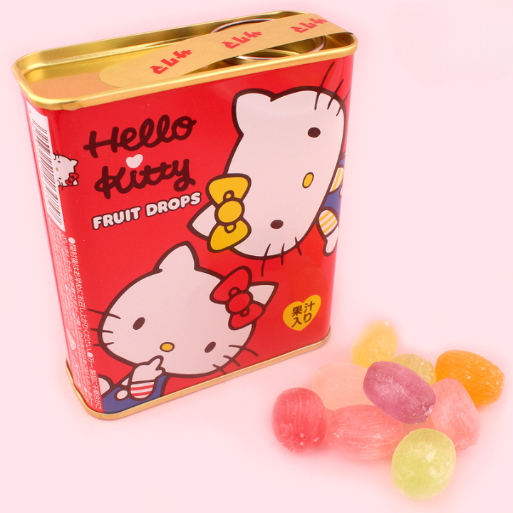 Hello Kitty Drops Candy Can 75g (SAKUMA)