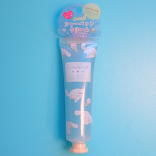 Sanrio Scented Sherbet Hand Cream Cinnamoroll Soda 30g (KAMIO)