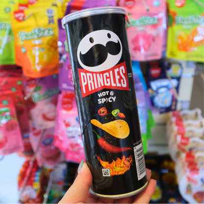 Pringles Hot & Spicy Peppers 110g (PRINGLES)