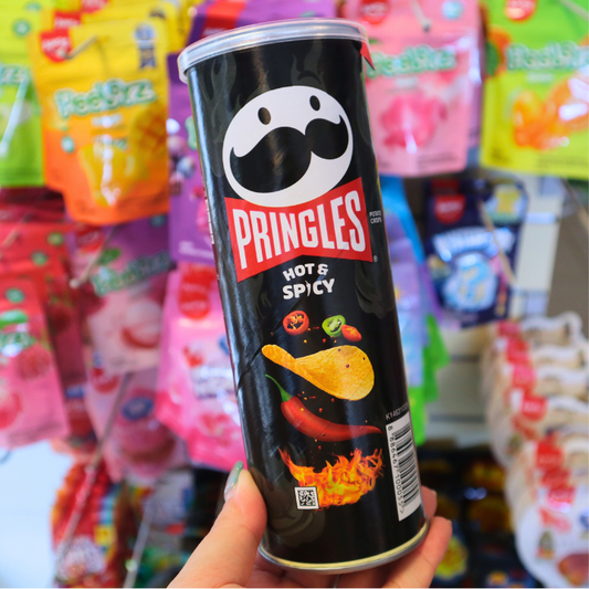 Pringles Hot & Spicy Peppers 110g (PRINGLES)