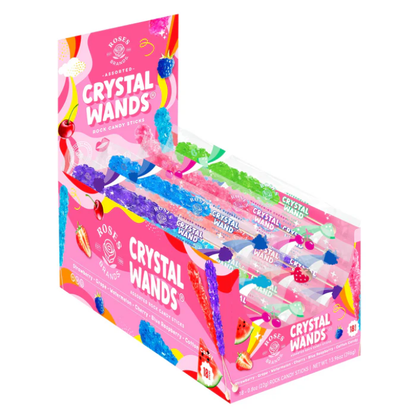 Crystal Wands Rock Candy (ROSES BRANDS)