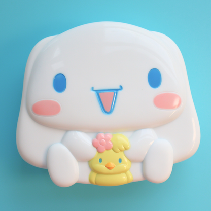 Face-shaped Lunch Box Cinnamoroll 300ml (SKATER)