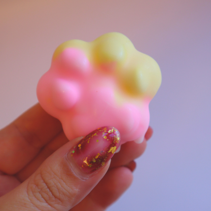 Wax Squishy Crackle Crispy Choco Cat Paw