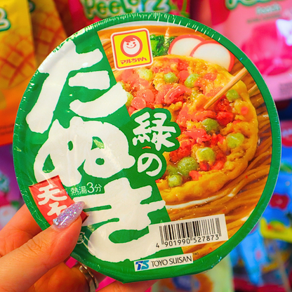 Midori no Tanuki Tensoba Instant Soba Noodles w/Tempura 101g (TOYO-SUISAN) DATOVARE