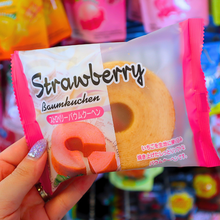 Soft Cake Baumkuchen Strawberry 80g (TAIYO) DATOVARE