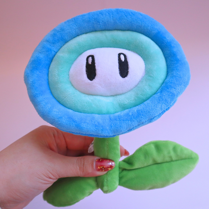 Kosebamse Super Mario Ice Flower