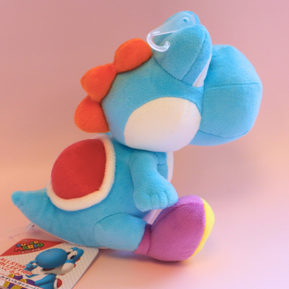 Super Mario All-Star Collection Plushie Light Blue Yoshi 20cm (SANEI)