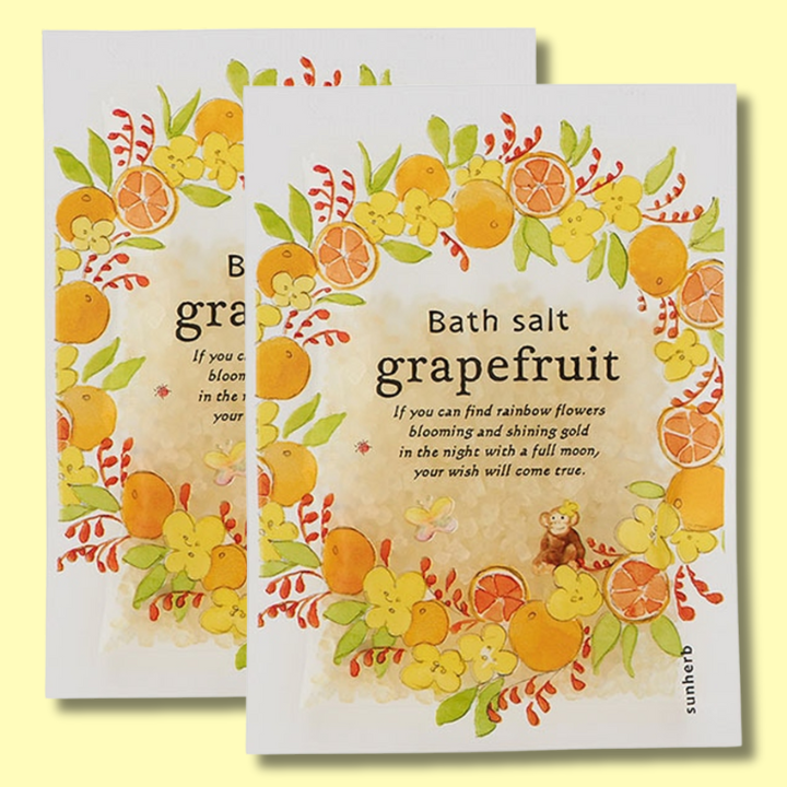 Sunherb Bath Salt Grapefruit 35g