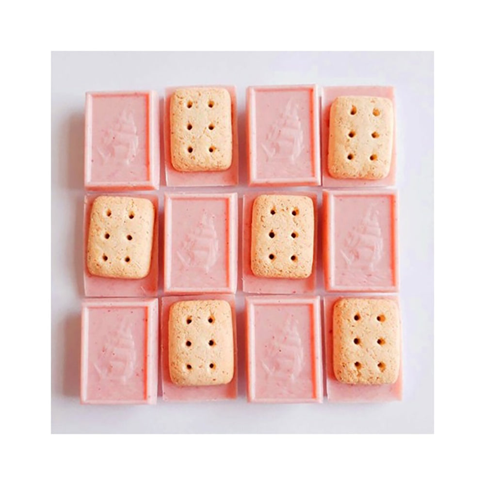 Alfort Chocolate Biscuits Strawberry 55g (BOURBON)