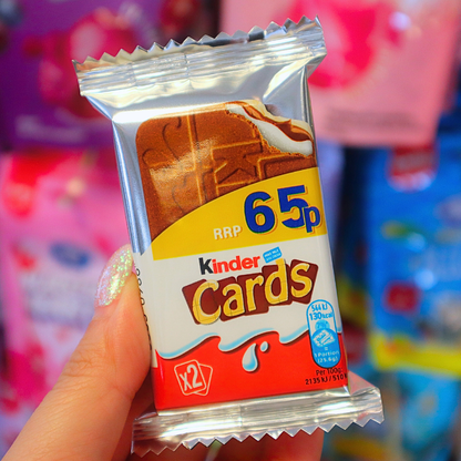 Kinder Cards 27g (KINDER) DATOVARE